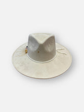 Load image into Gallery viewer, Handcrafted Ivory Crystal Fedora