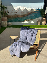 Load image into Gallery viewer, Frozen Black Faux Fur Throw – The Art of French Softness