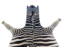 Load image into Gallery viewer, Sustainable Zebra Hide Rug