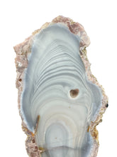 Load image into Gallery viewer, Natural Crystalized Agate Sculpture on Iron Stand | One-of-a-Kind Statement Décor