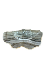 Load image into Gallery viewer, Striated Natural Onyx bowl- one of kind
