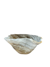 Load image into Gallery viewer, Honey Veined Natural Onyx bowl- one of kind