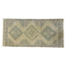 Load image into Gallery viewer, Vintage Turkish Rug – Sage Whispers
