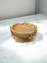 Load image into Gallery viewer, Golden Onyx Serving Piece
