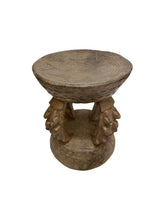 Load image into Gallery viewer, Vintage African Carved Wooden Candle Holder
