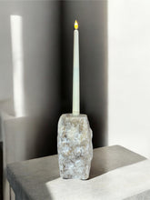 Load image into Gallery viewer, Chiseled Onyx Candle Holder
