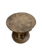 Load image into Gallery viewer, Vintage African Carved Wooden Candle Holder
