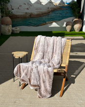 Load image into Gallery viewer, Chestnut Faux Fur Throw – The Art of French Softness
