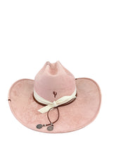 Load image into Gallery viewer, Light Blush Western Hat | Handmade Luxury Cowboy Hat
