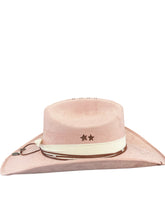 Load image into Gallery viewer, Light Blush Western Hat | Handmade Luxury Cowboy Hat
