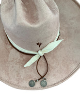 Load image into Gallery viewer, Light Blush Western Hat | Handmade Luxury Cowboy Hat

