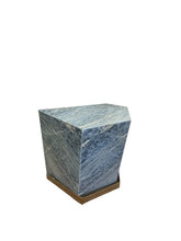 Load image into Gallery viewer, Blue Calcite Asymmetrical
Side Table
