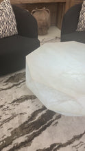 Load and play video in Gallery viewer, White Onyx Diamond Cocktail
Table

