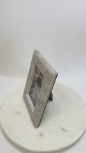 Load and play video in Gallery viewer, Taupe-Grey Marble Picture Frame
